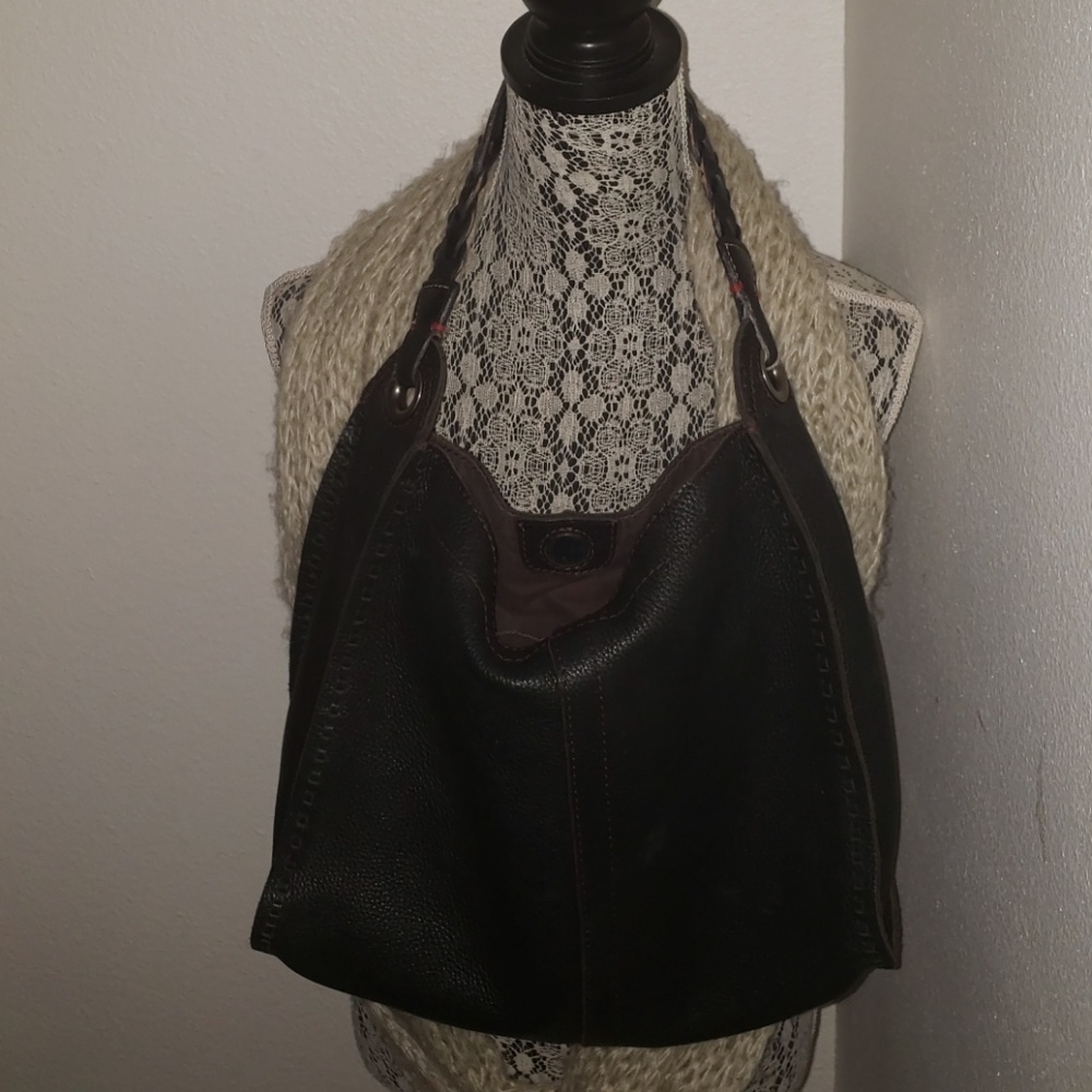 Lucky Brand Francoise Leather Hobo